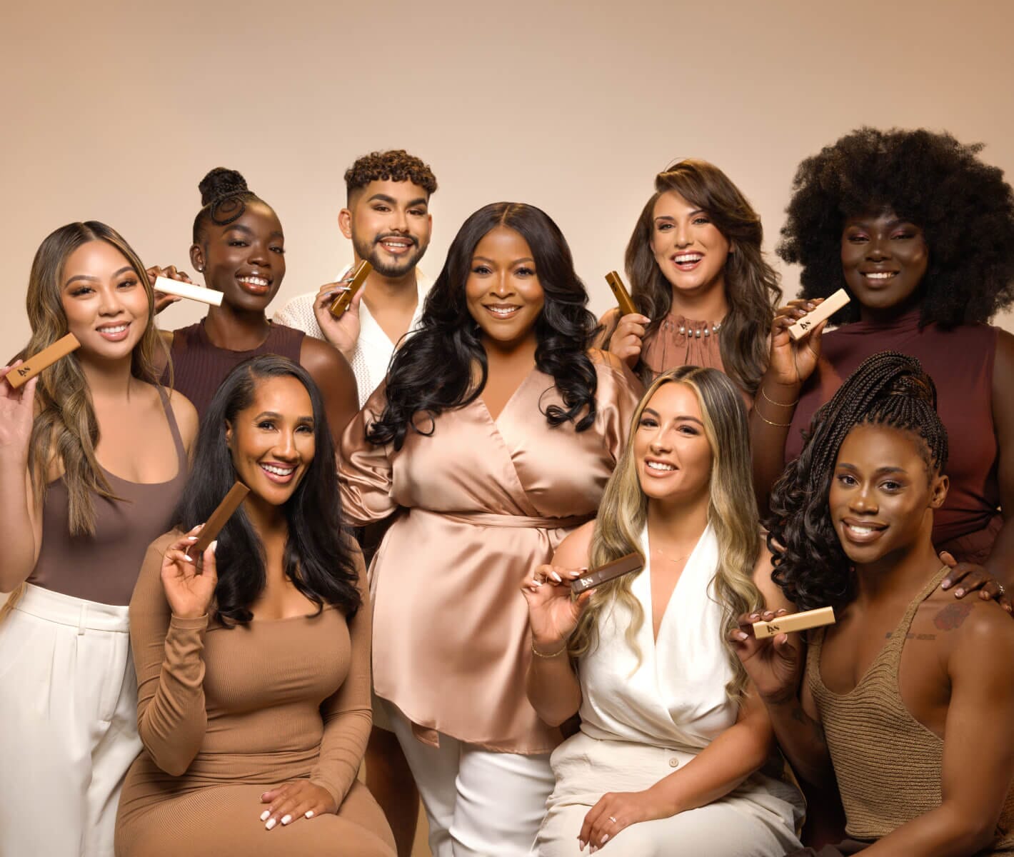 LYS Beauty Brand Page with Makeup Products