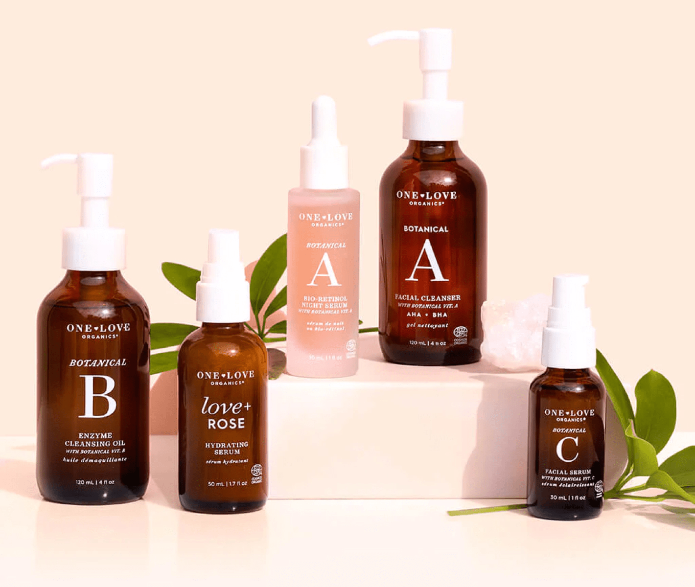 One Love Organics products at Credo