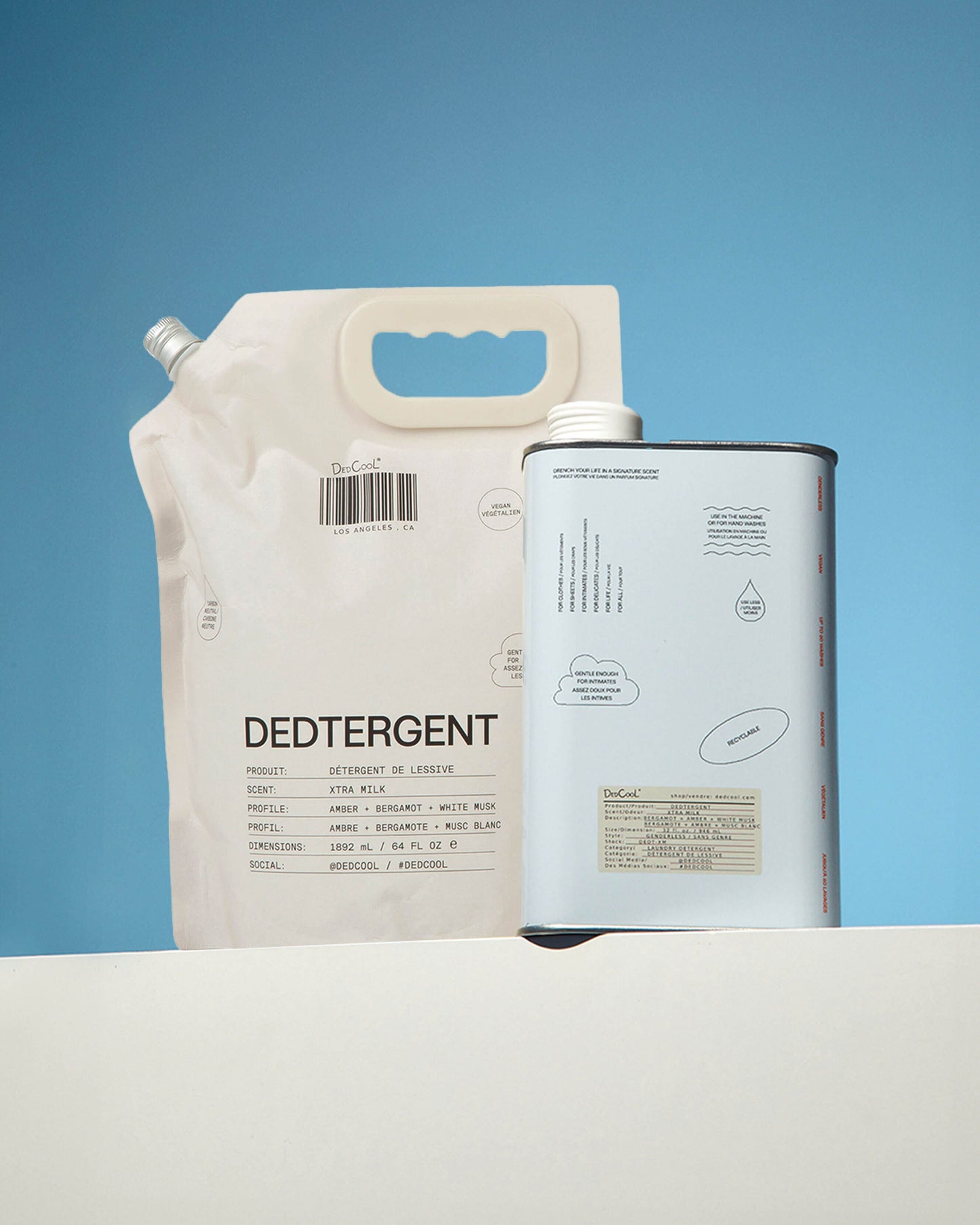 DEDTERGENT REFILL XTRA MILK
