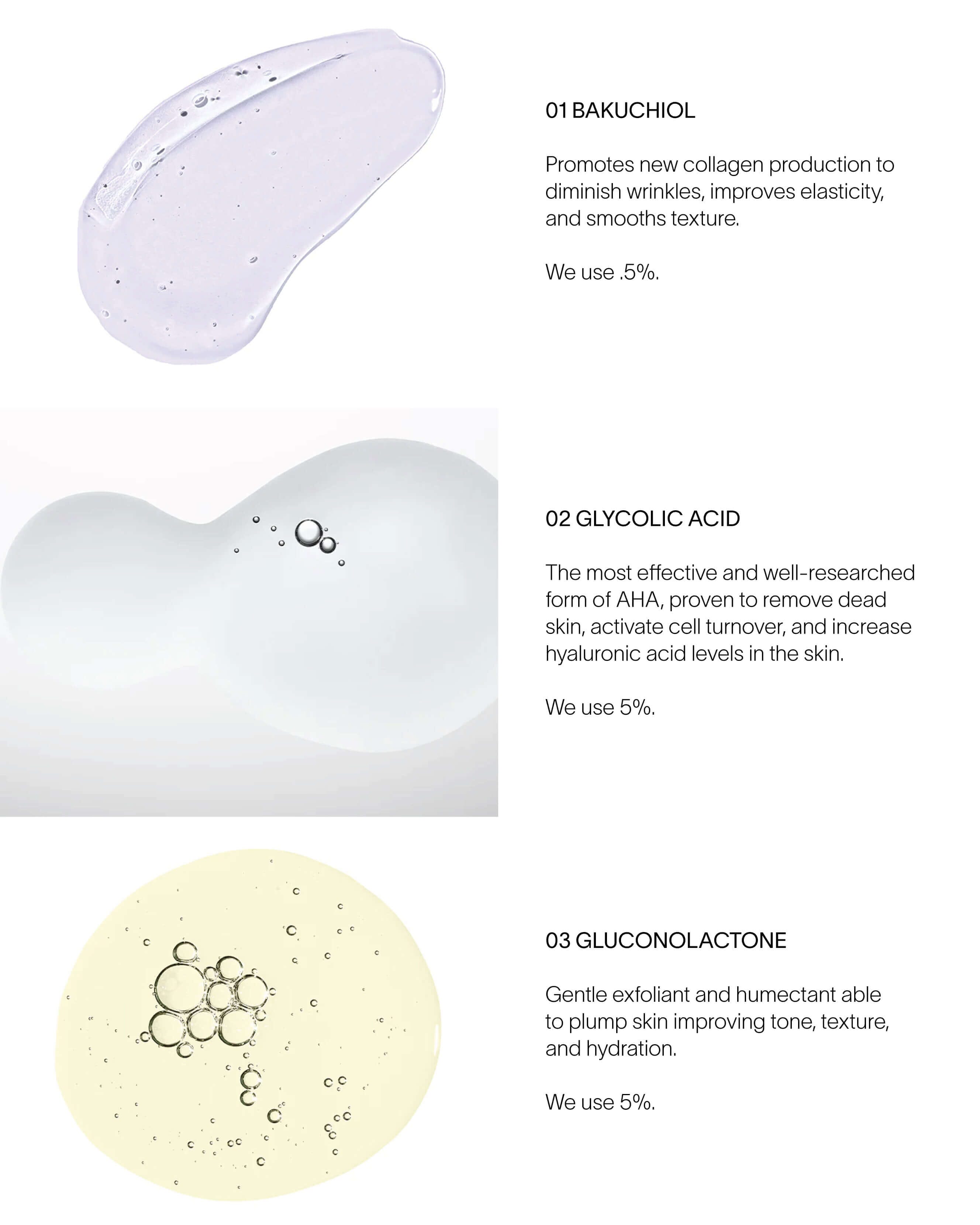 Moisturizing Bakuchiol + Glycolic Night Repair Treatment
