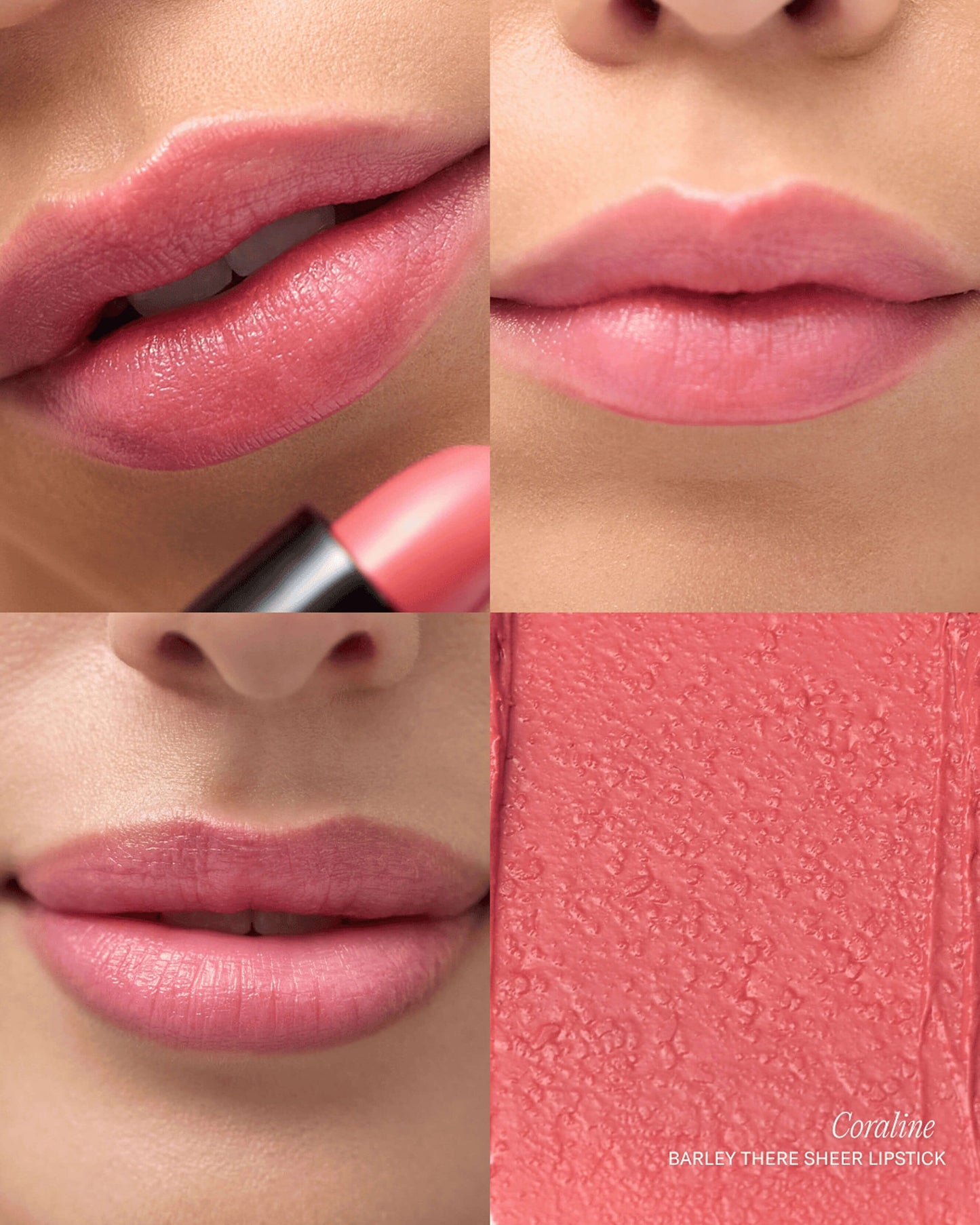 Coraline (Nude pink with warm peach undertones)
