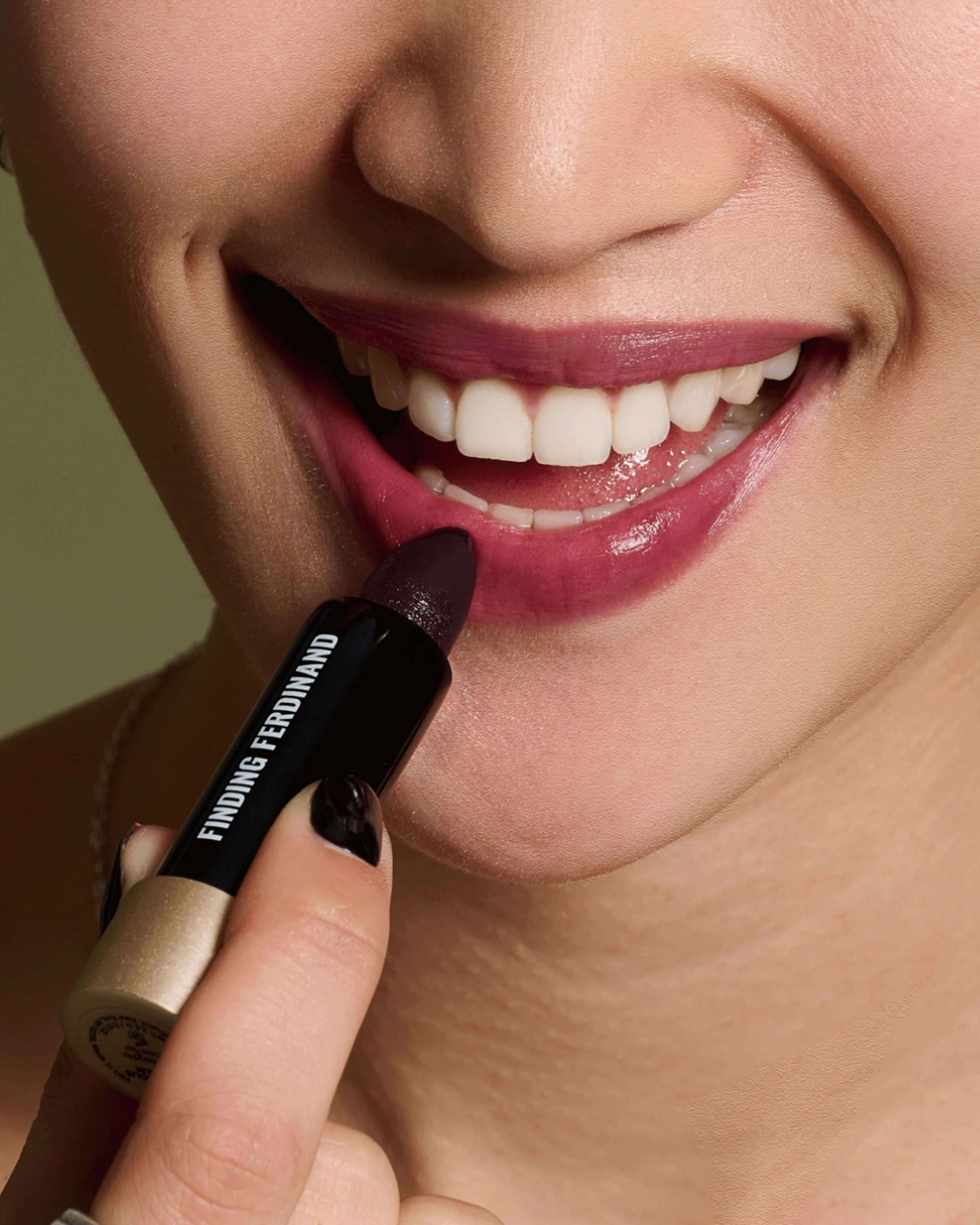 Aubergine (purple-blue with cool undertones and asian pear scented)