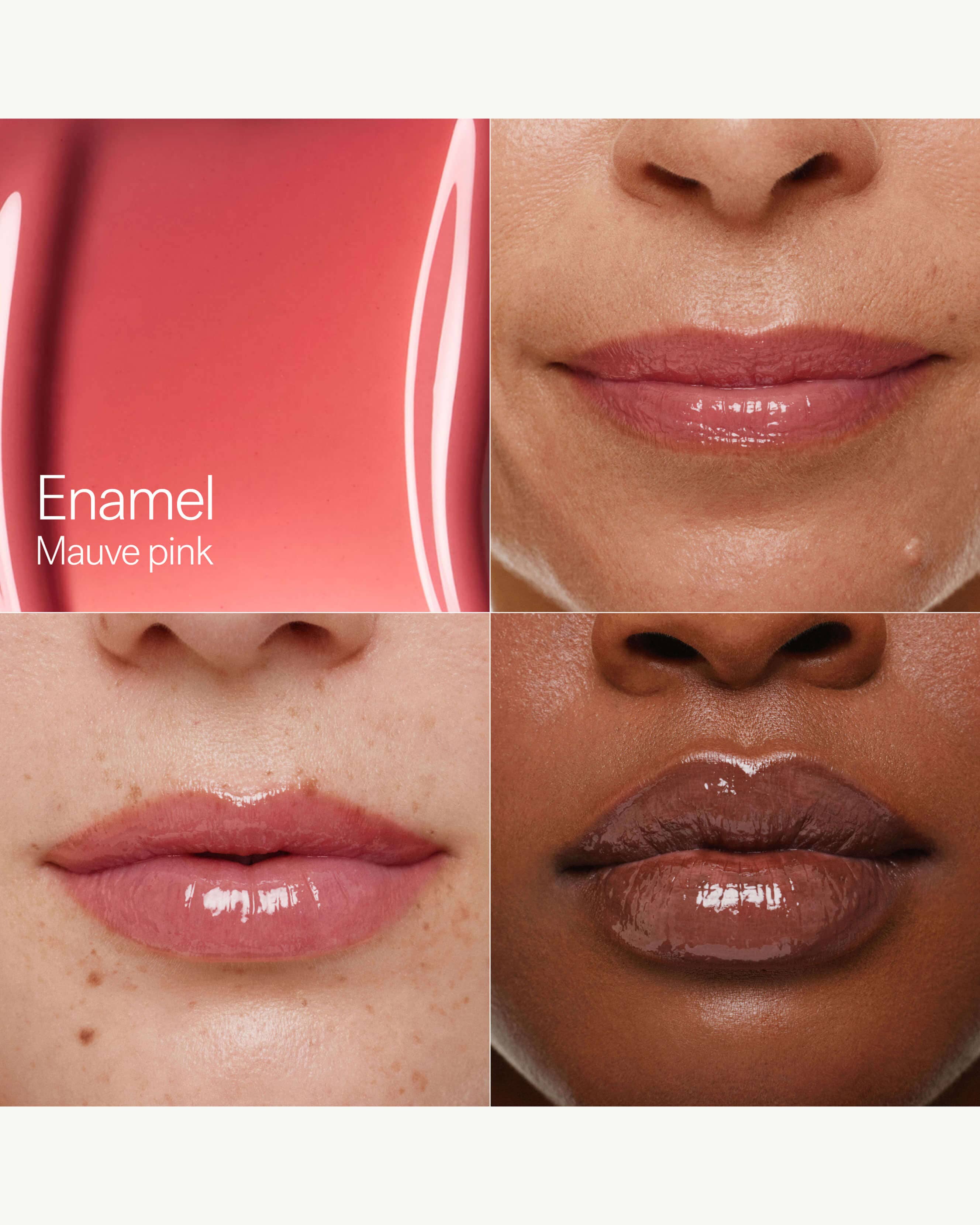 Enamel (mauve pink)