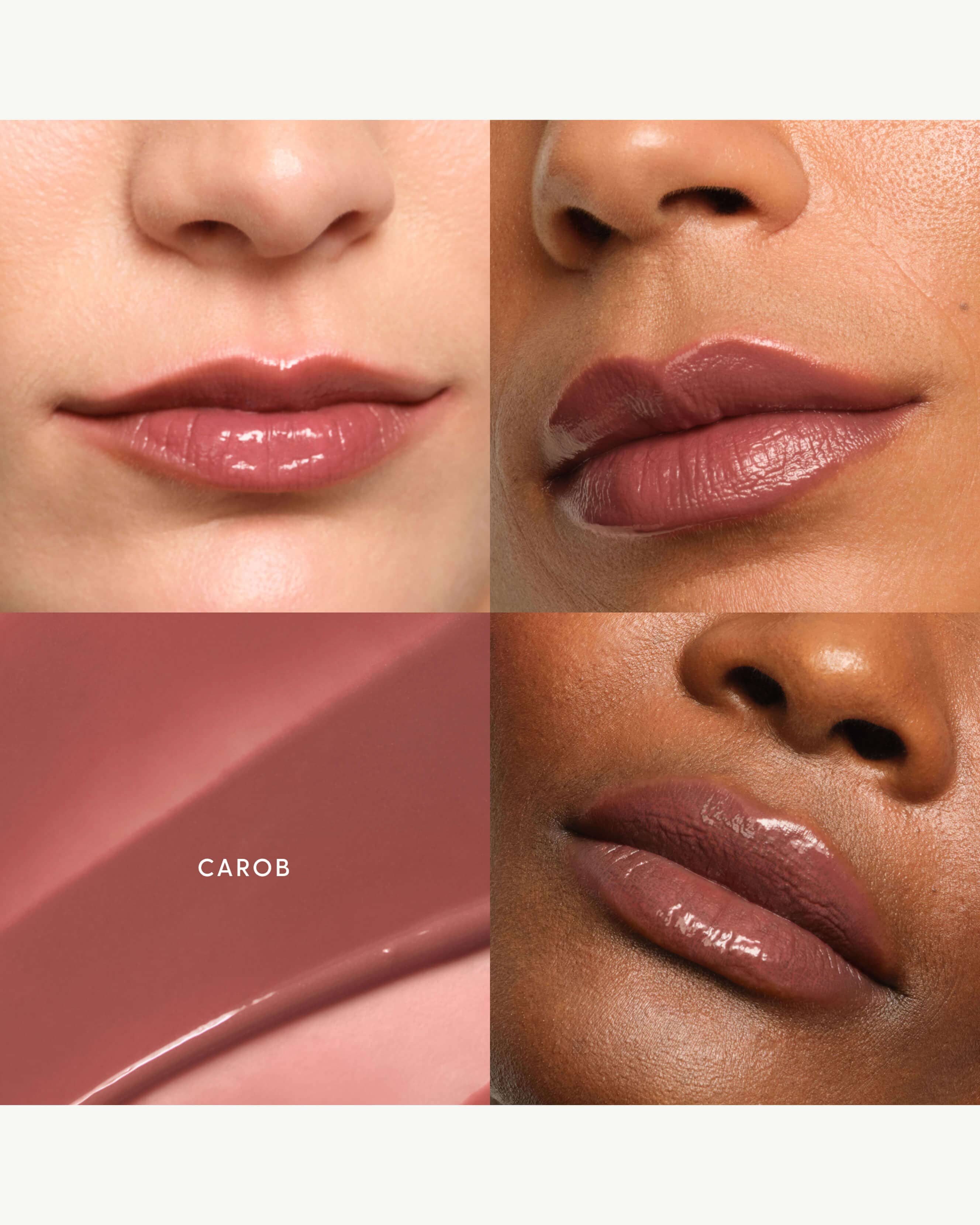 Carob (rosy brown)