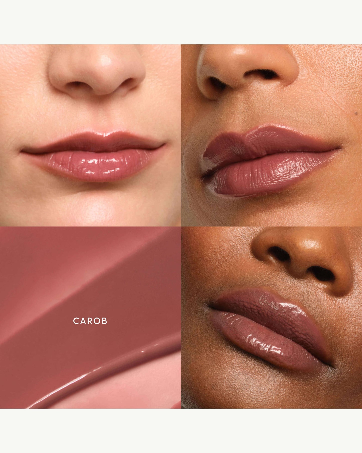 Carob (rosy brown)