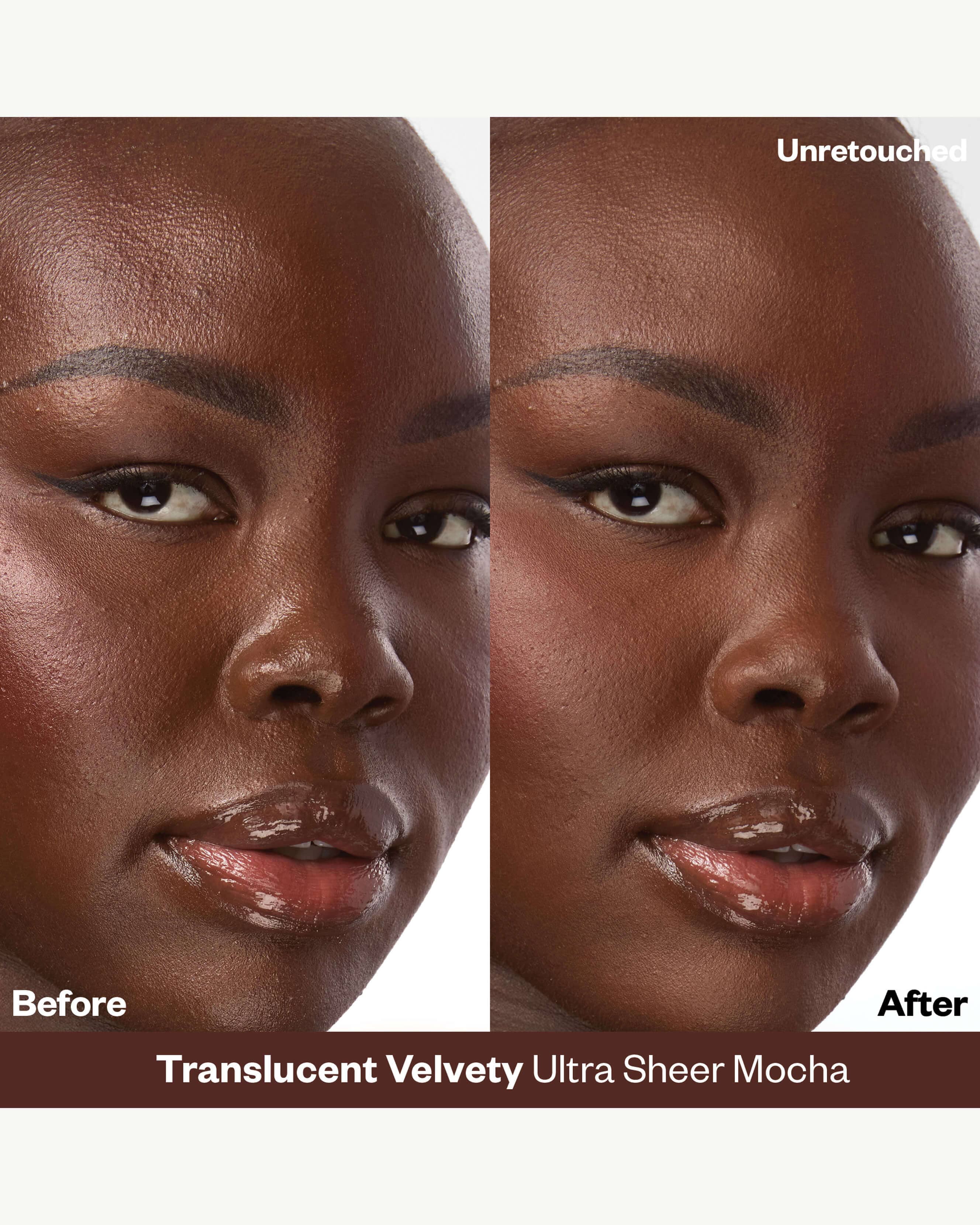 Translucent Velvety (ultra sheer mocha)