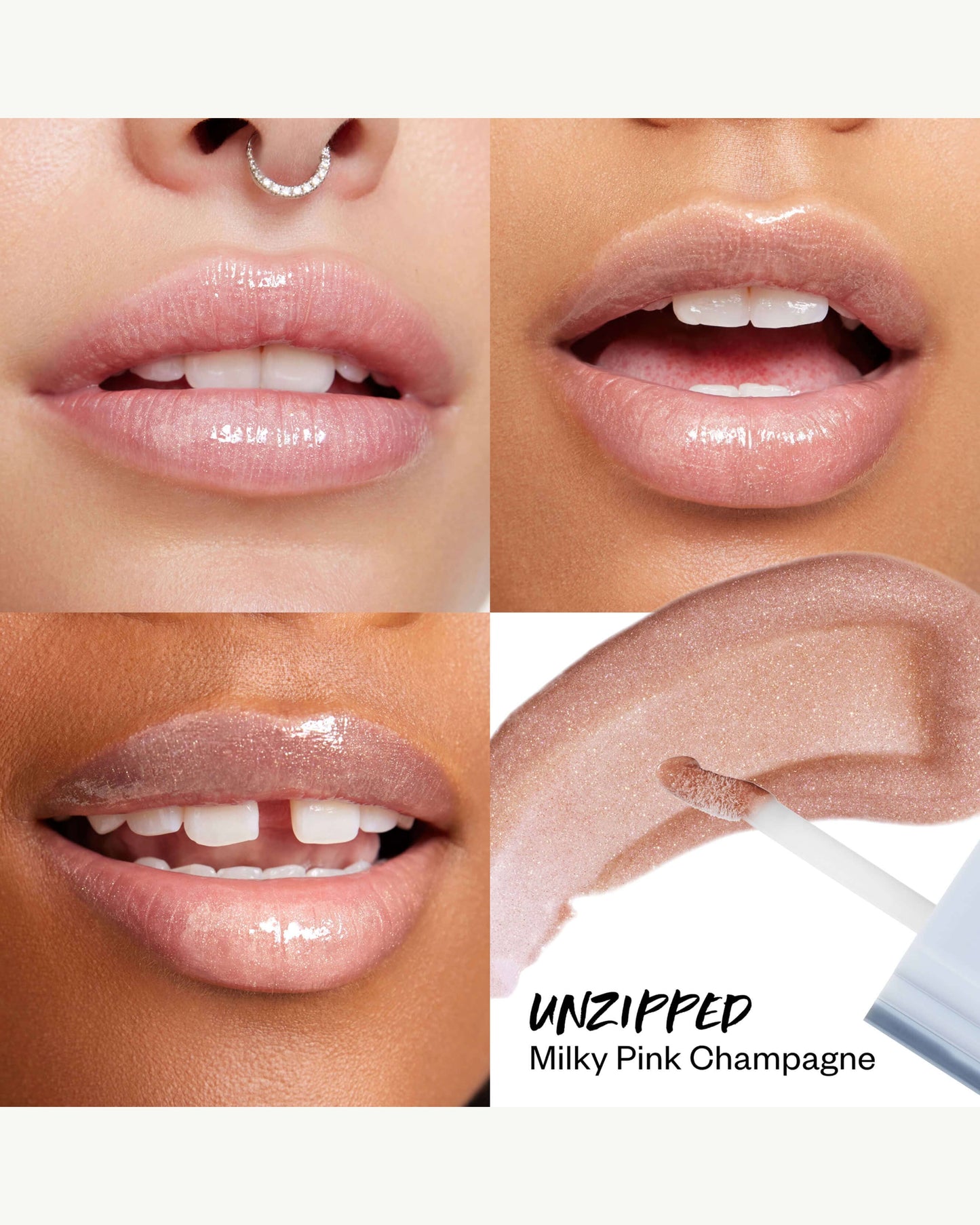 Unzipped (pink champagne)