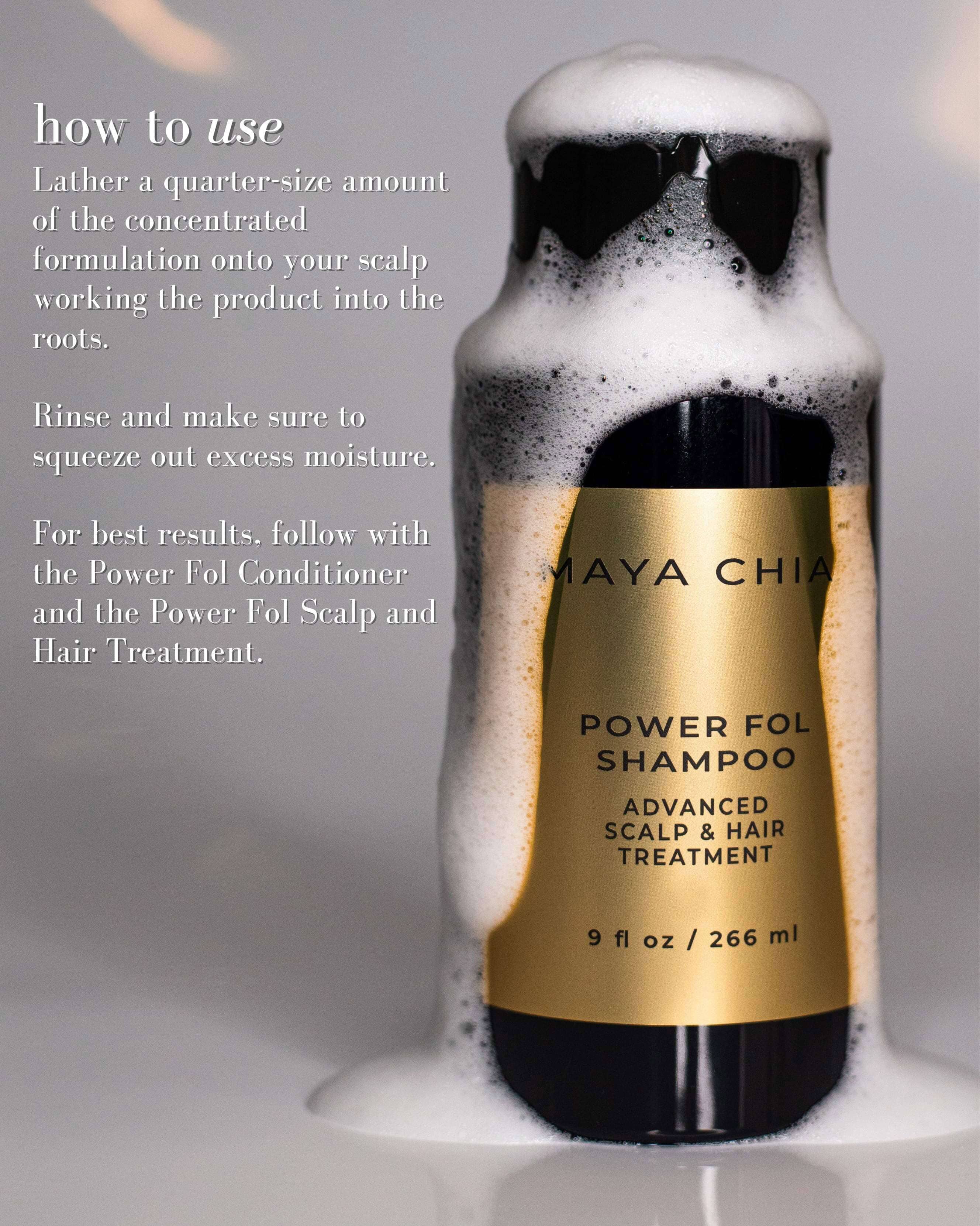 The Power Fol Advanced Scalp and Hair Treatment Shampoo