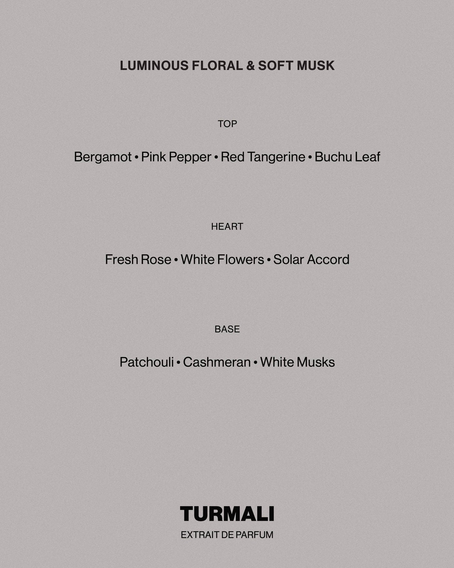 Turmali Extrait de Parfum