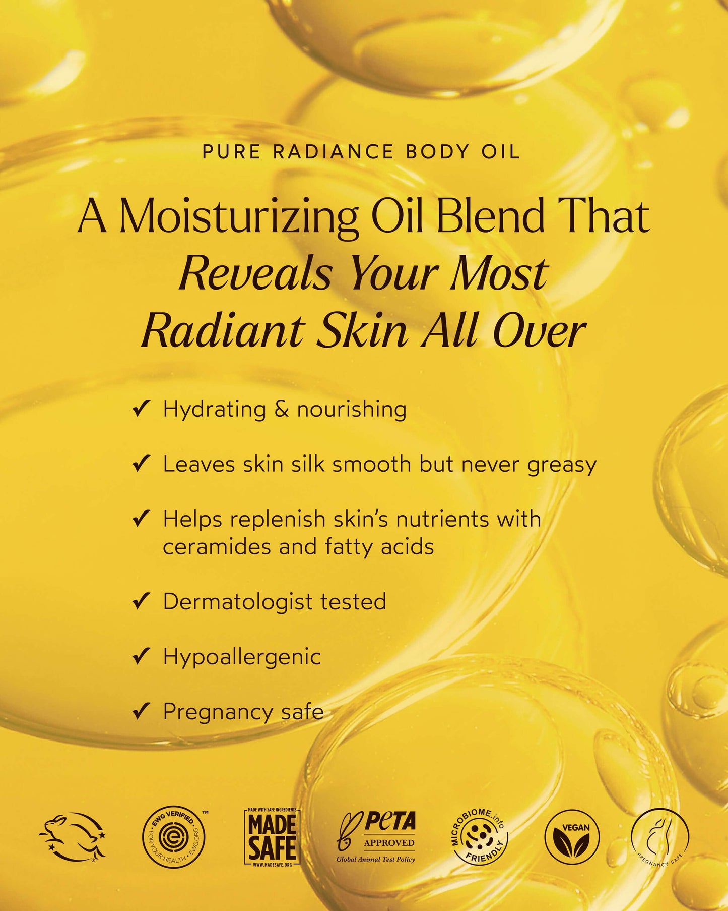 Pure Radiance Body Oil