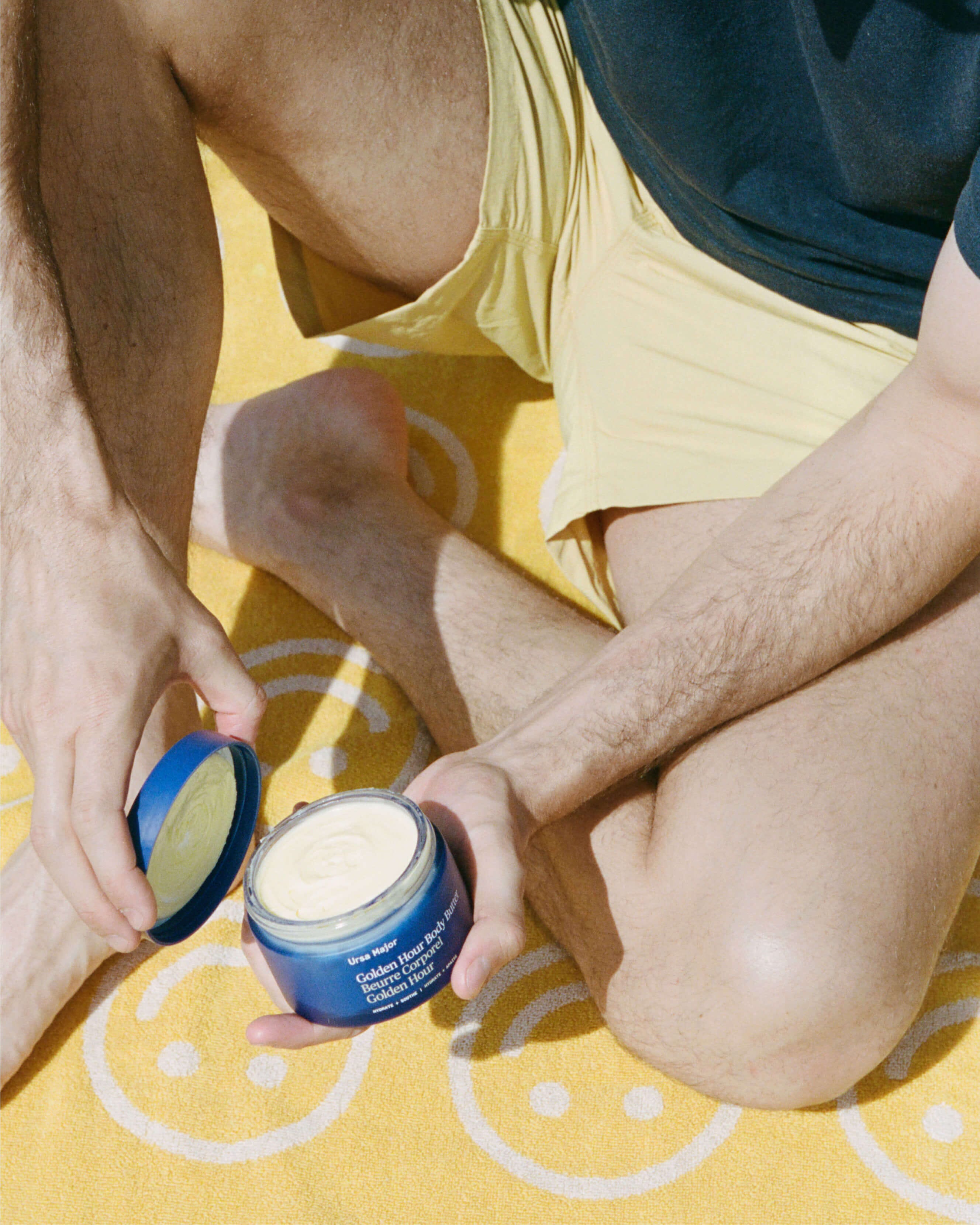 Golden Hour Body Butter Lotion with Calendula and Seabuckthorn for Dry Skin