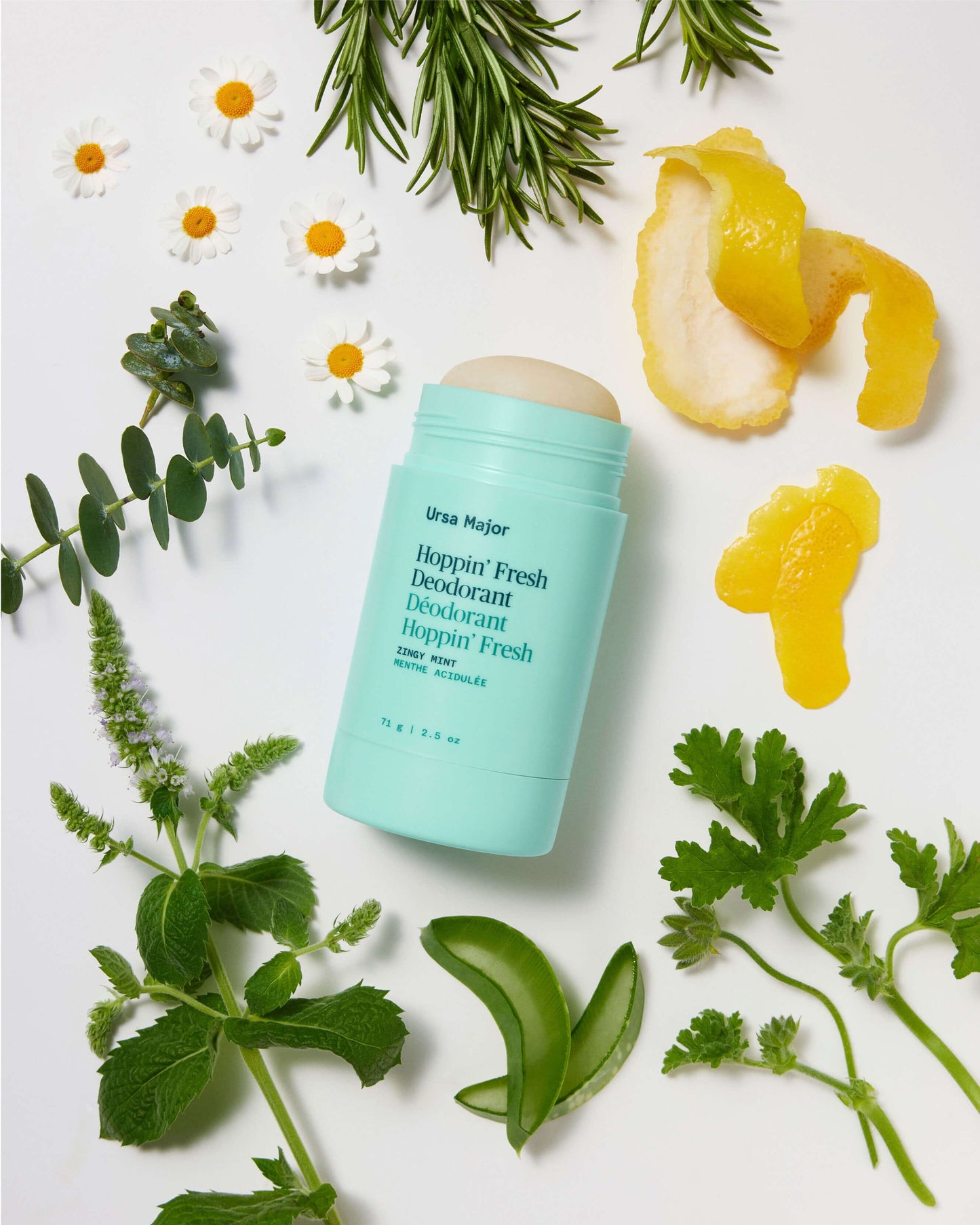 Hoppin' Fresh Deodorant Baking Soda Free with Mint & Eucalyptus