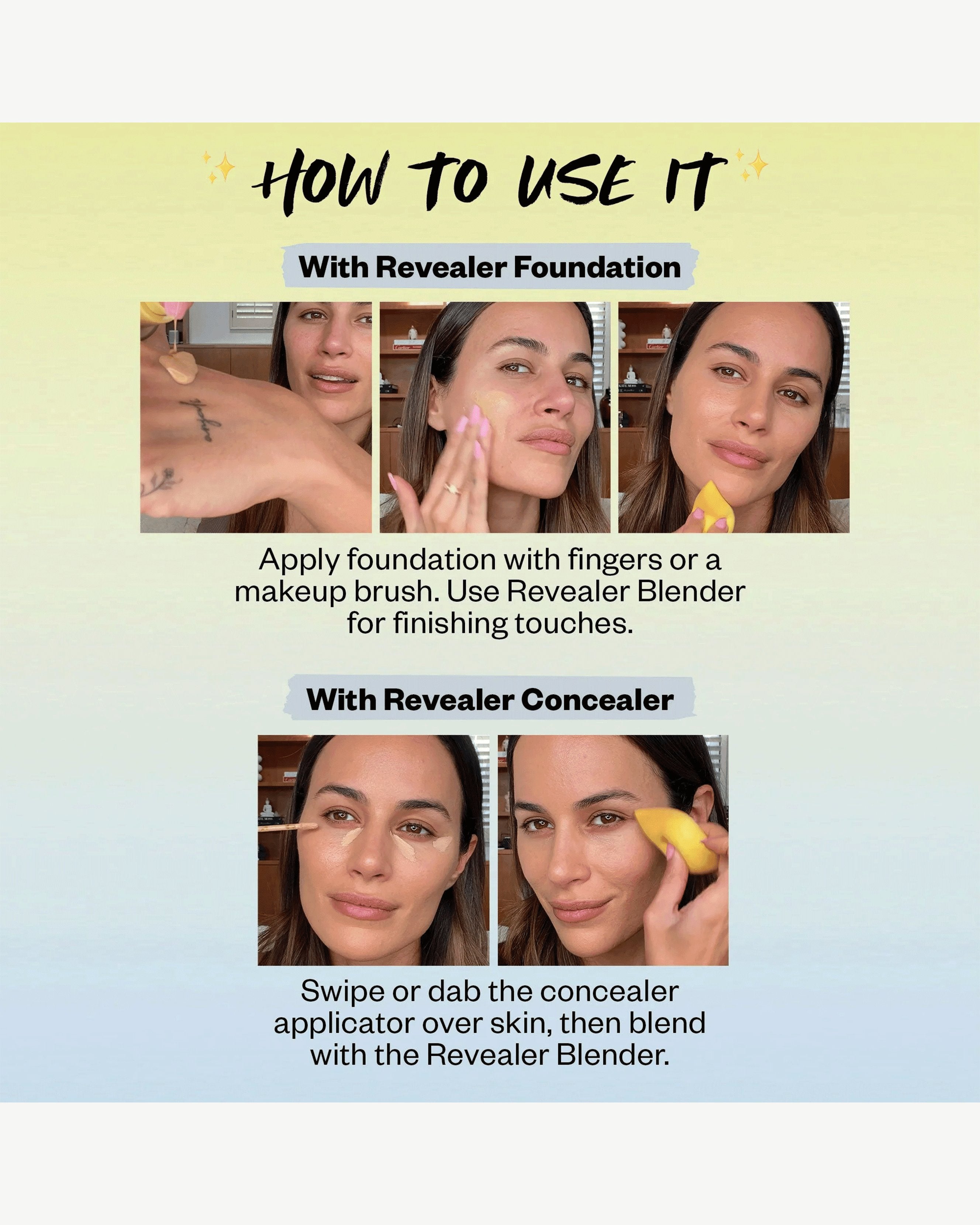 Revealer Dual-Ended Makeup Blender